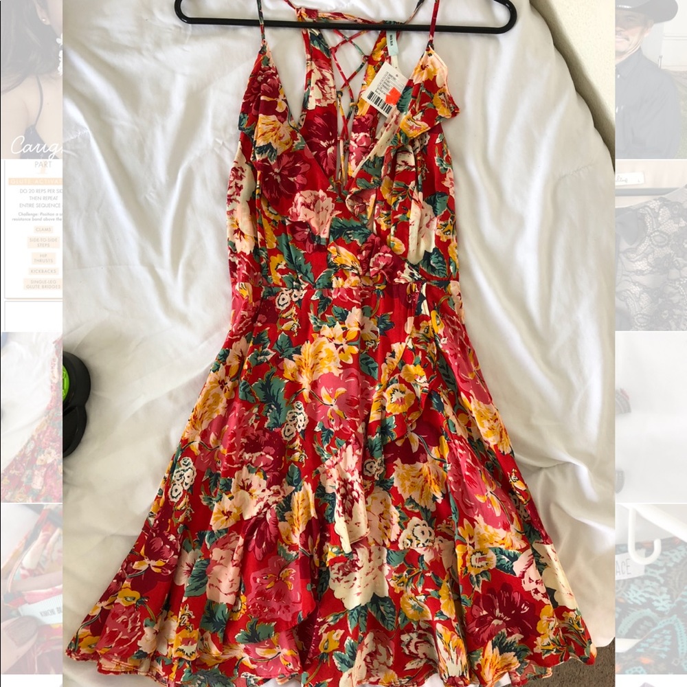 Spaghetti strap dress!